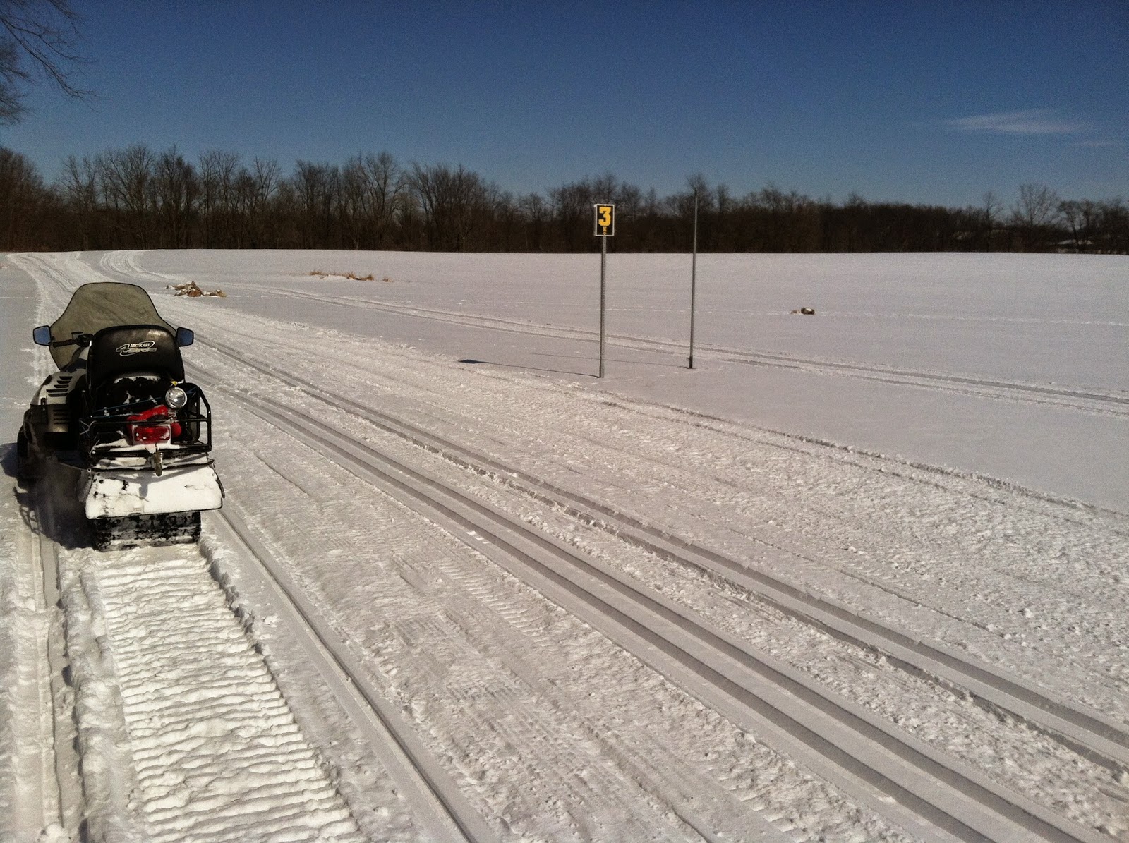 Iowa Ski Trail Update Ashton Field Groomed and Tracks Set